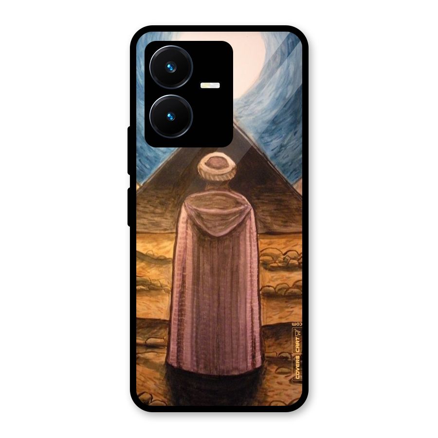 Alchemist Art Glass Back Case for Vivo Y22s
