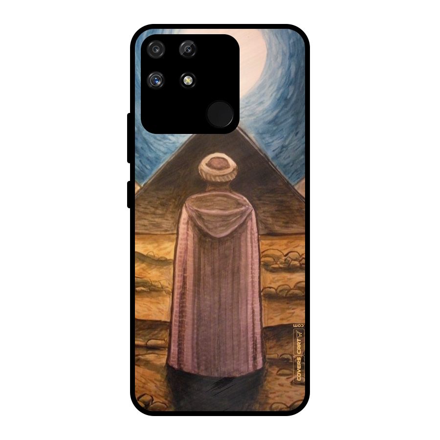 Alchemist Art Metal Back Case for Realme Narzo 50A
