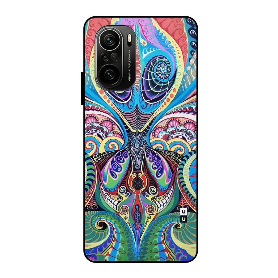 Alien Psychedelic Art Metal Back Case for Mi 11X Pro