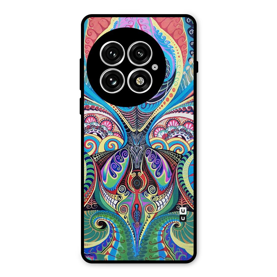 Alien Psychedelic Art Metal Back Case for OnePlus 13