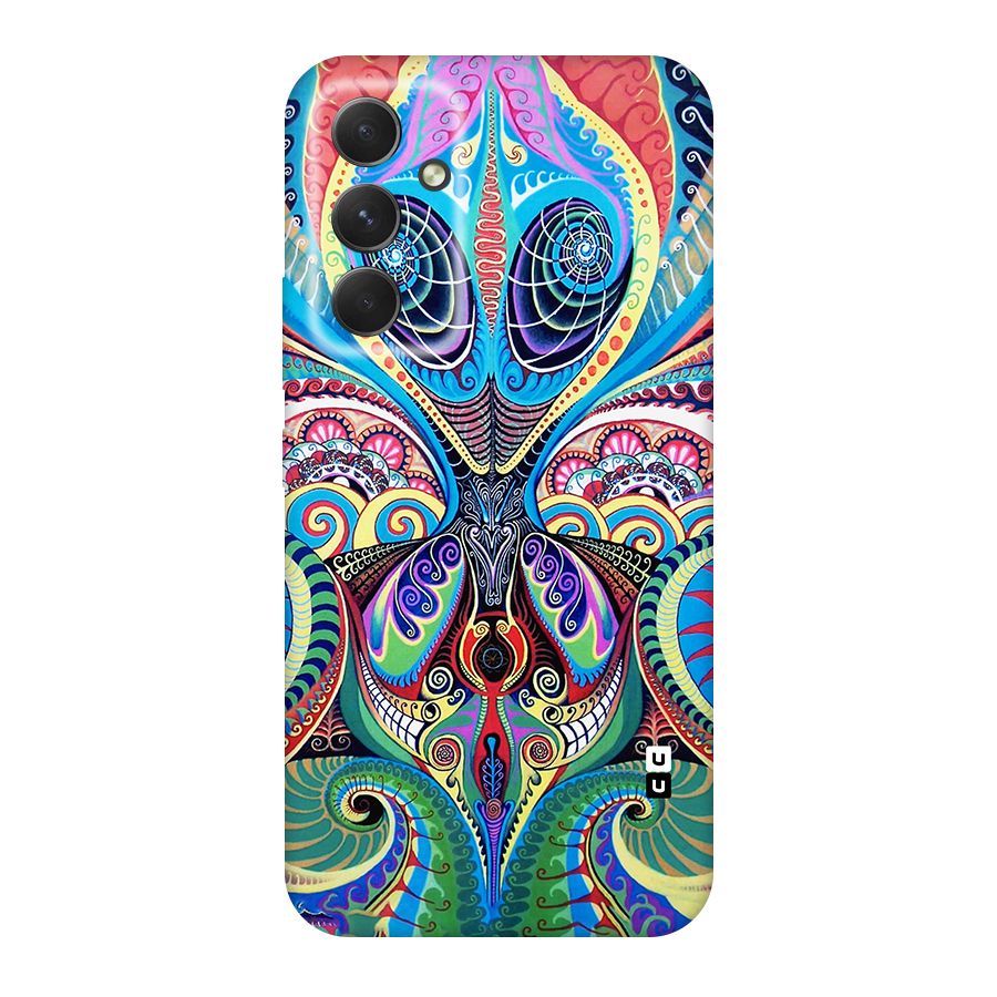 Alien Psychedelic Art Original Polycarbonate Back Case for Galaxy A54