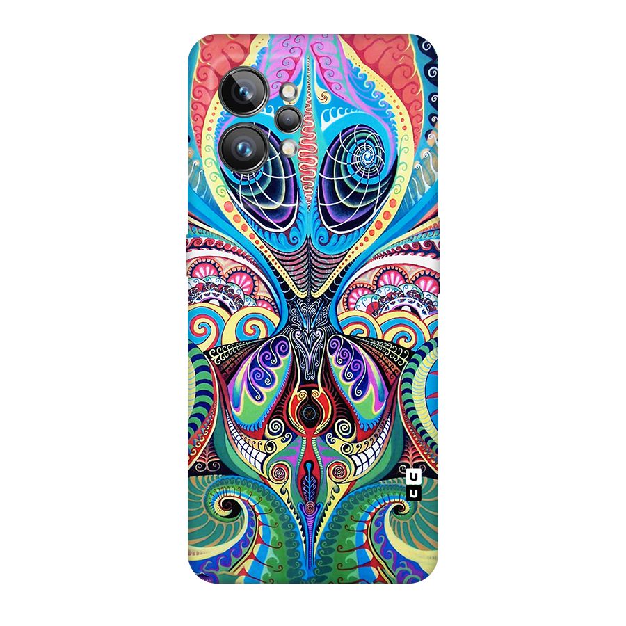 Alien Psychedelic Art Original Polycarbonate Back Case for Realme GT2 Pro
