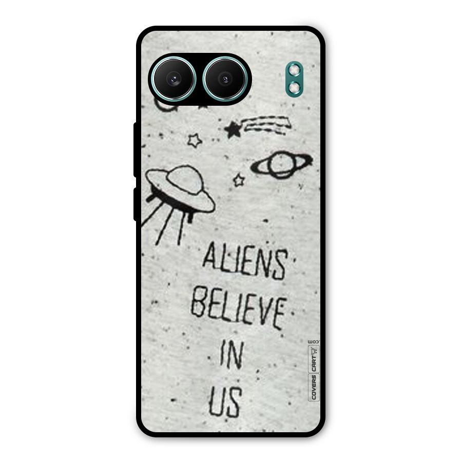 Aliens Believe In Us Metal Back Case for OnePlus Nord 4