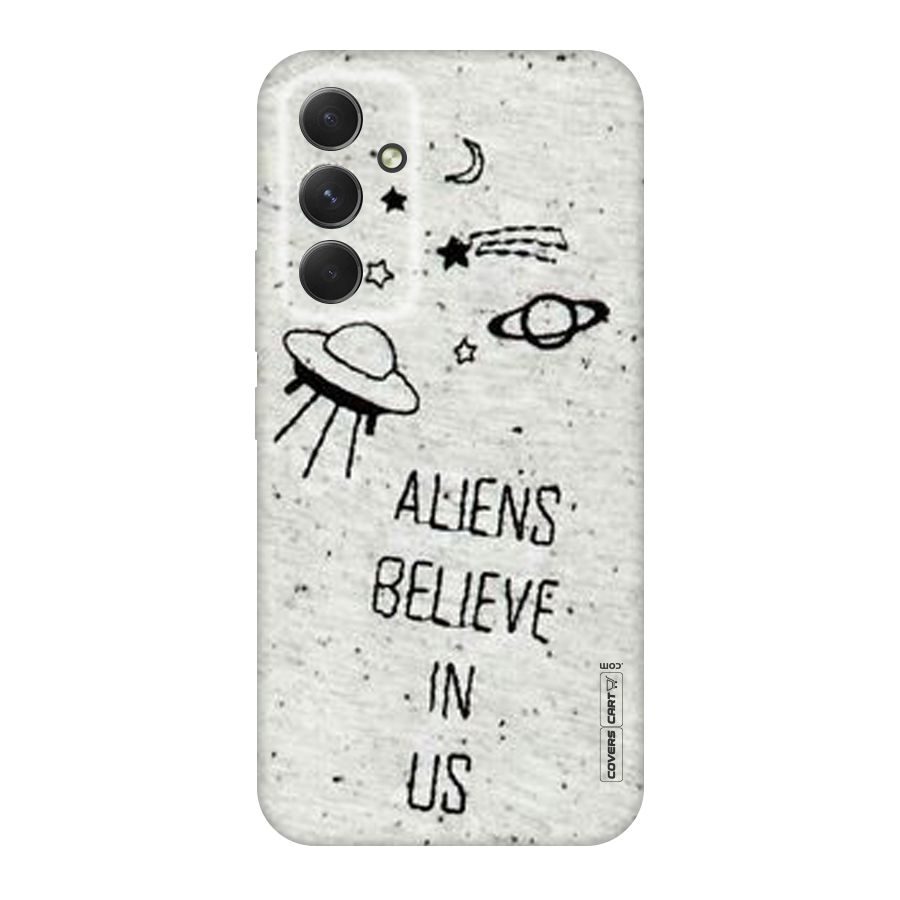 Aliens Believe In Us Original Polycarbonate Back Case for Galaxy A54