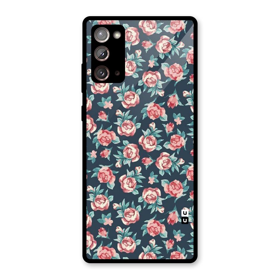 All Art Bloom Glass Back Case for Galaxy Note 20