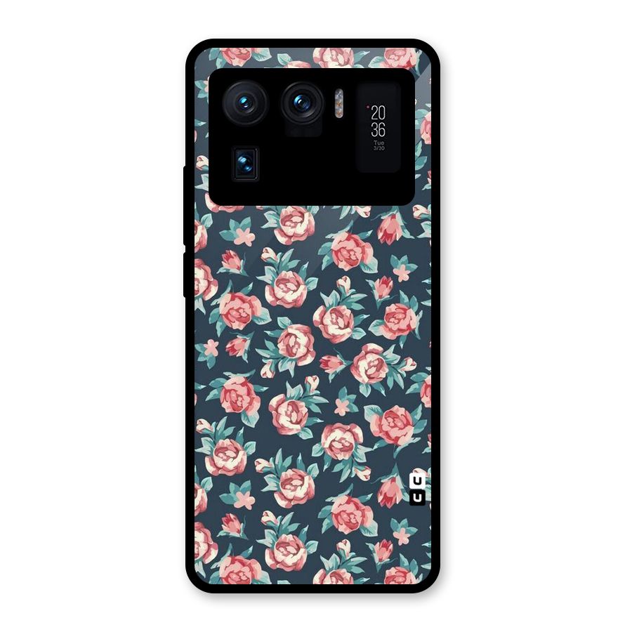 All Art Bloom Glass Back Case for Mi 11 Ultra
