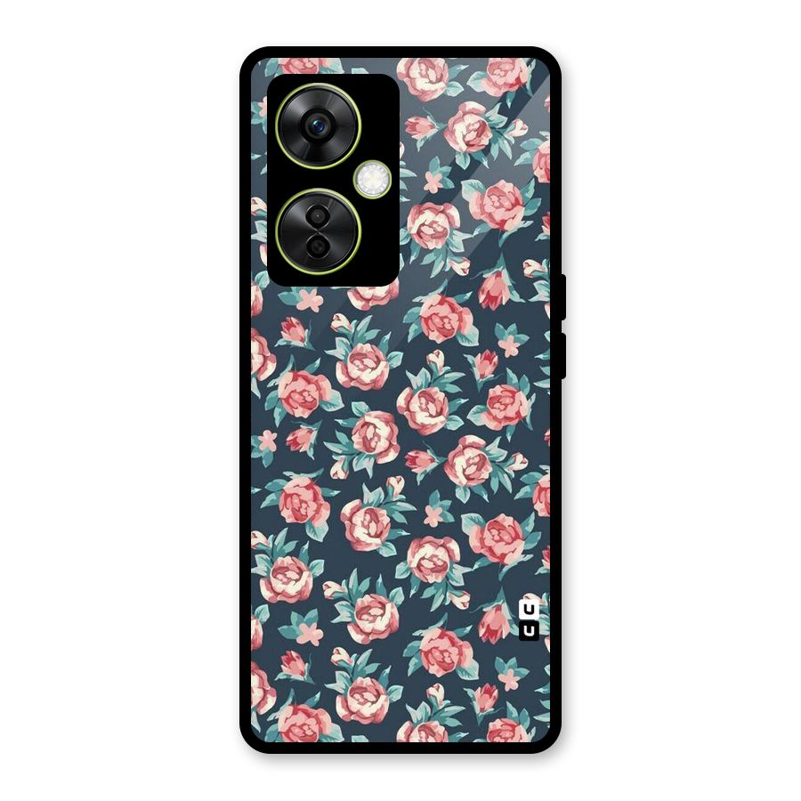 All Art Bloom Glass Back Case for OnePlus Nord CE 3 Lite