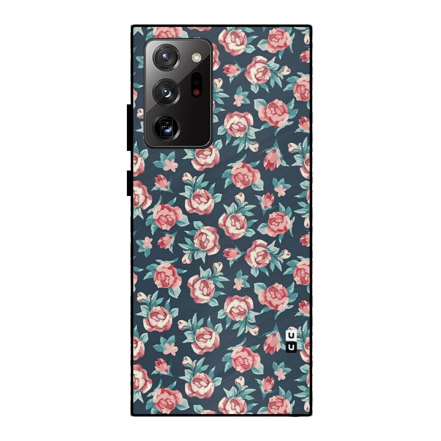 All Art Bloom Metal Back Case for Galaxy Note 20 Ultra 5G