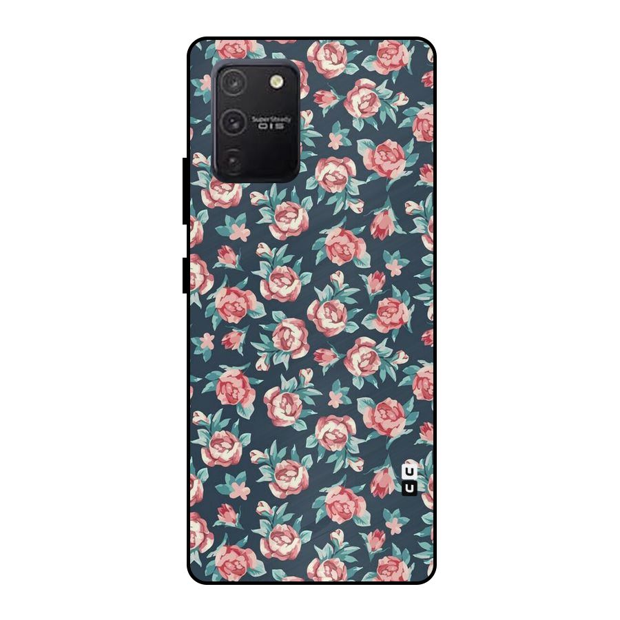 All Art Bloom Metal Back Case for Galaxy S10 Lite