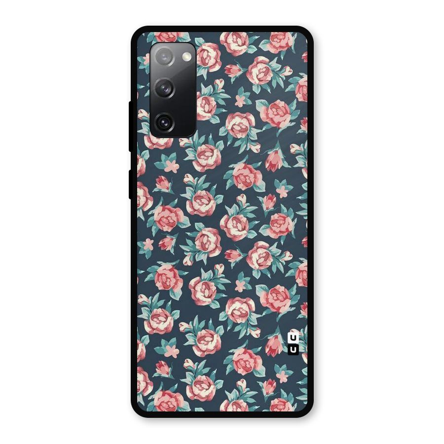 All Art Bloom Metal Back Case for Galaxy S20 FE 5G
