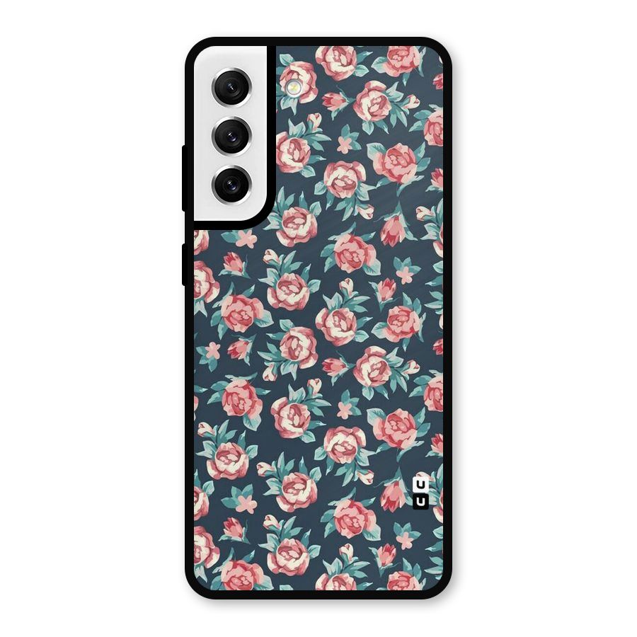 All Art Bloom Metal Back Case for Galaxy S21 FE 5G