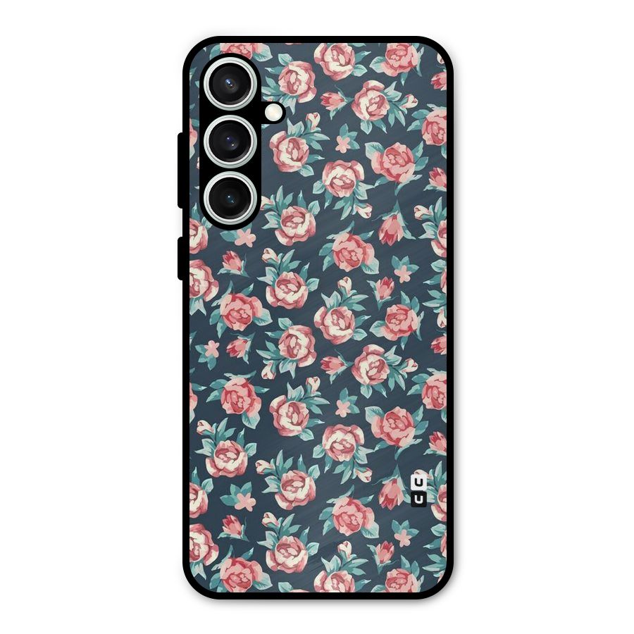 All Art Bloom Metal Back Case for Galaxy S23 FE