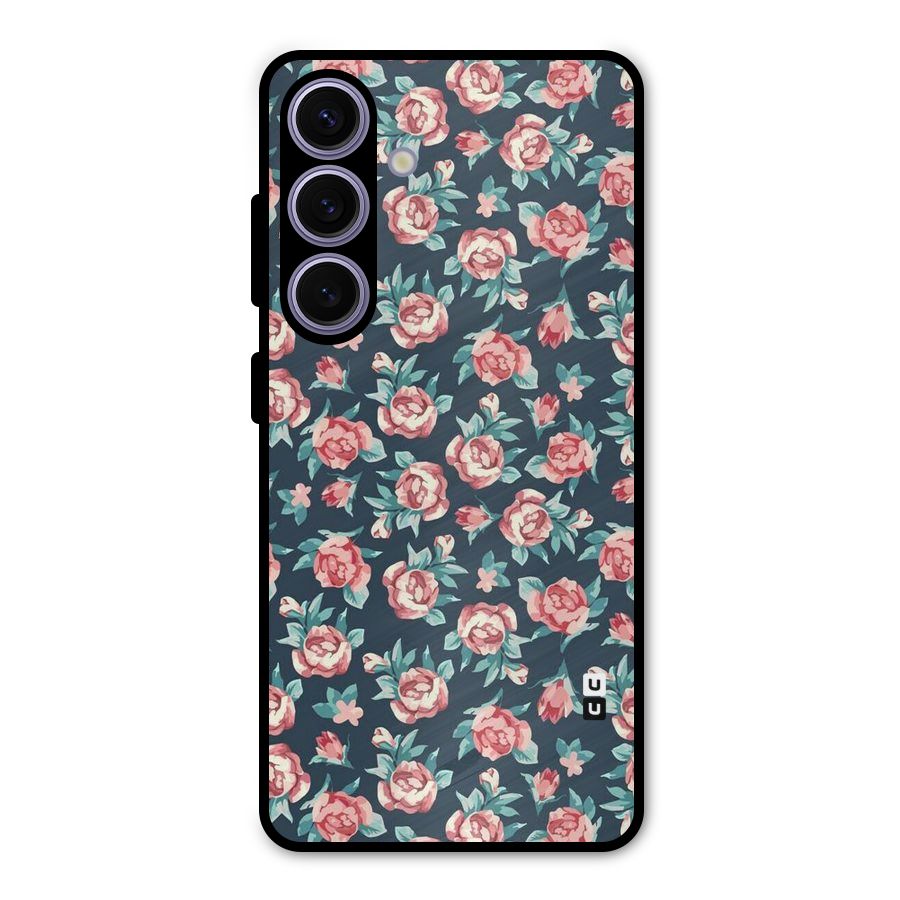 All Art Bloom Metal Back Case for Galaxy S24