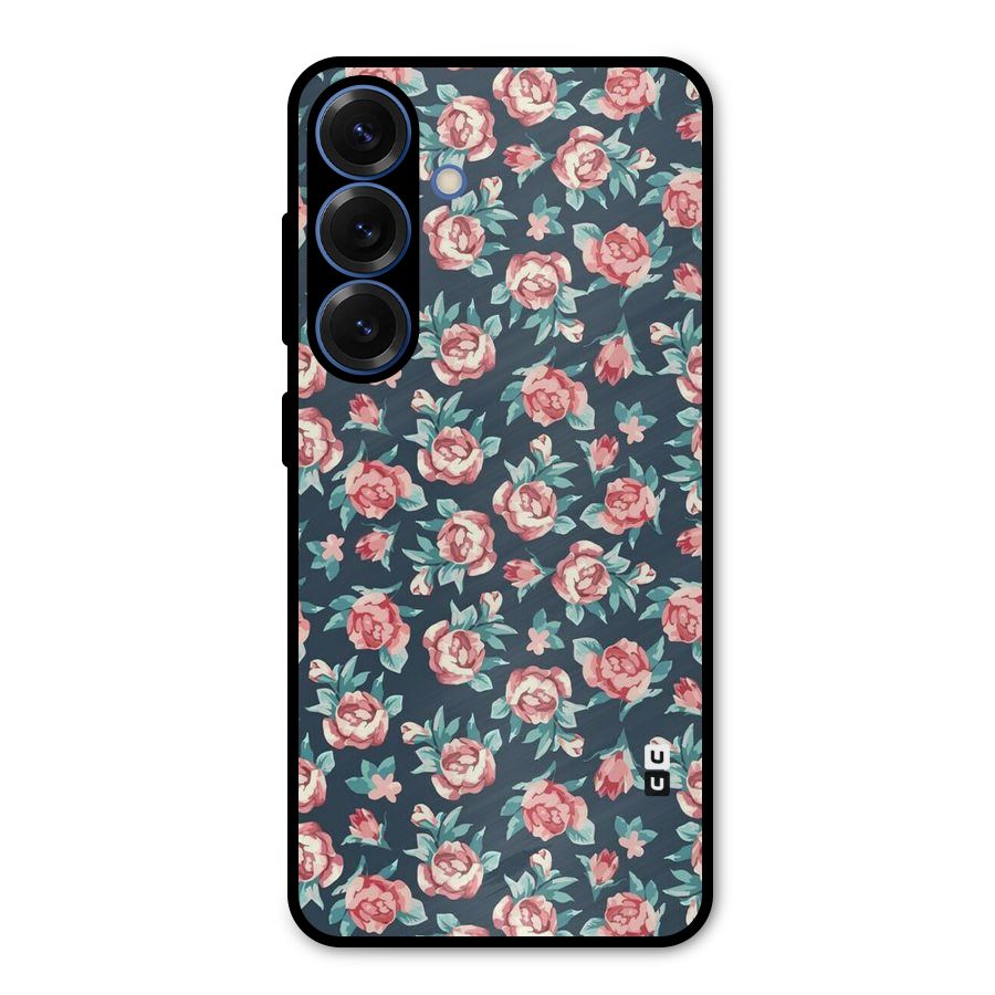 All Art Bloom Metal Back Case for Galaxy S25