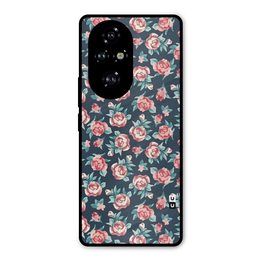 All Art Bloom Metal Back Case for Honor 200 Pro