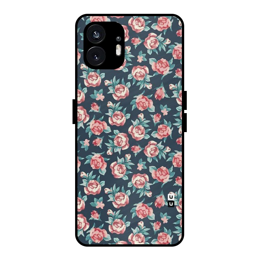 All Art Bloom Metal Back Case for Nothing Phone 2