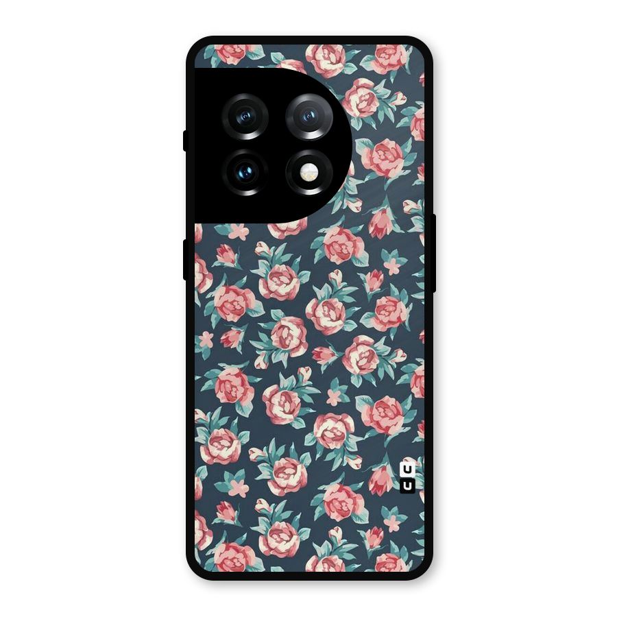 All Art Bloom Metal Back Case for OnePlus 11