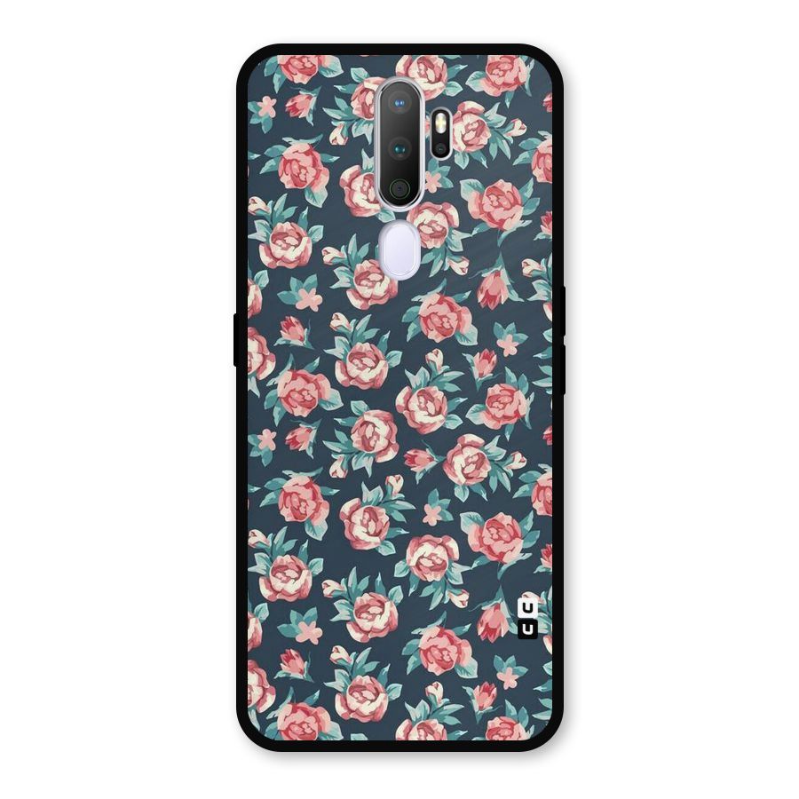 All Art Bloom Metal Back Case for Oppo A9 (2020)