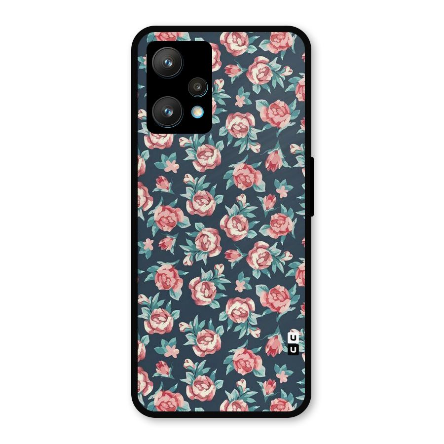 All Art Bloom Metal Back Case for Realme 9 Pro Plus 5G