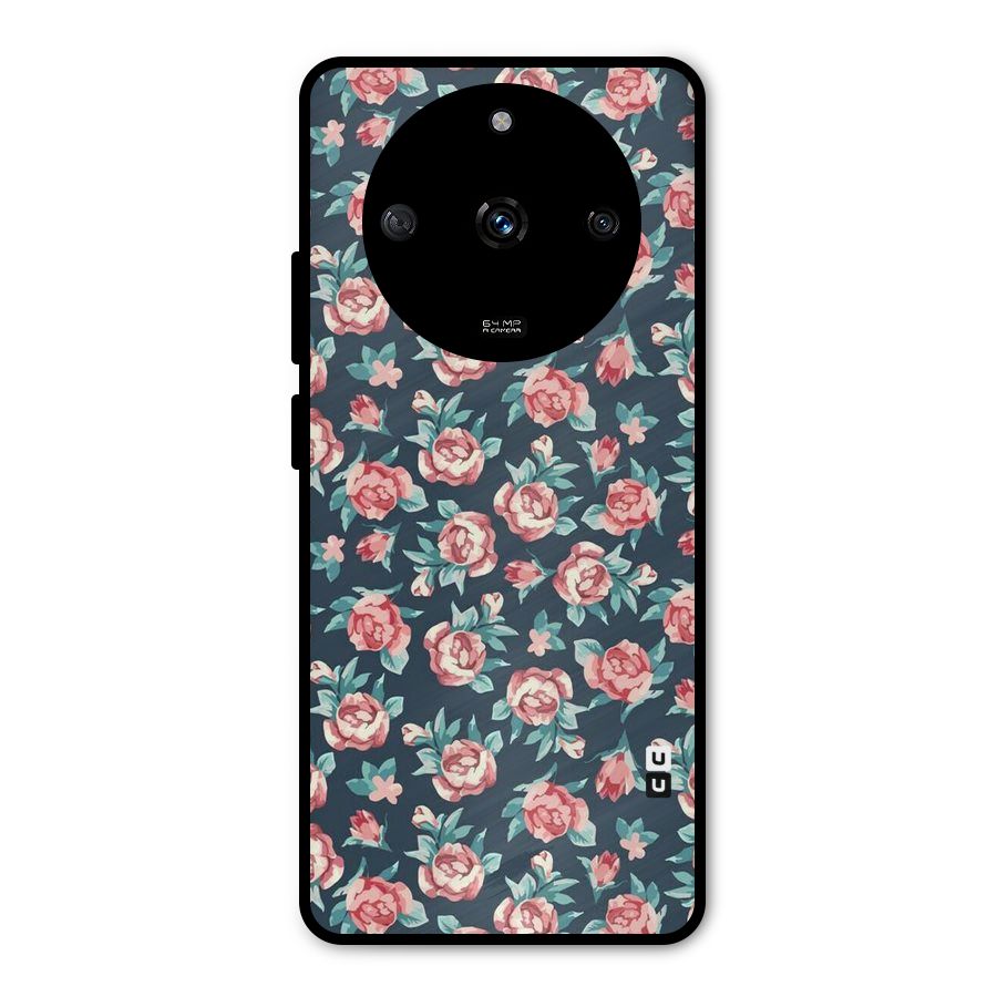 All Art Bloom Metal Back Case for Realme Narzo 60 5G