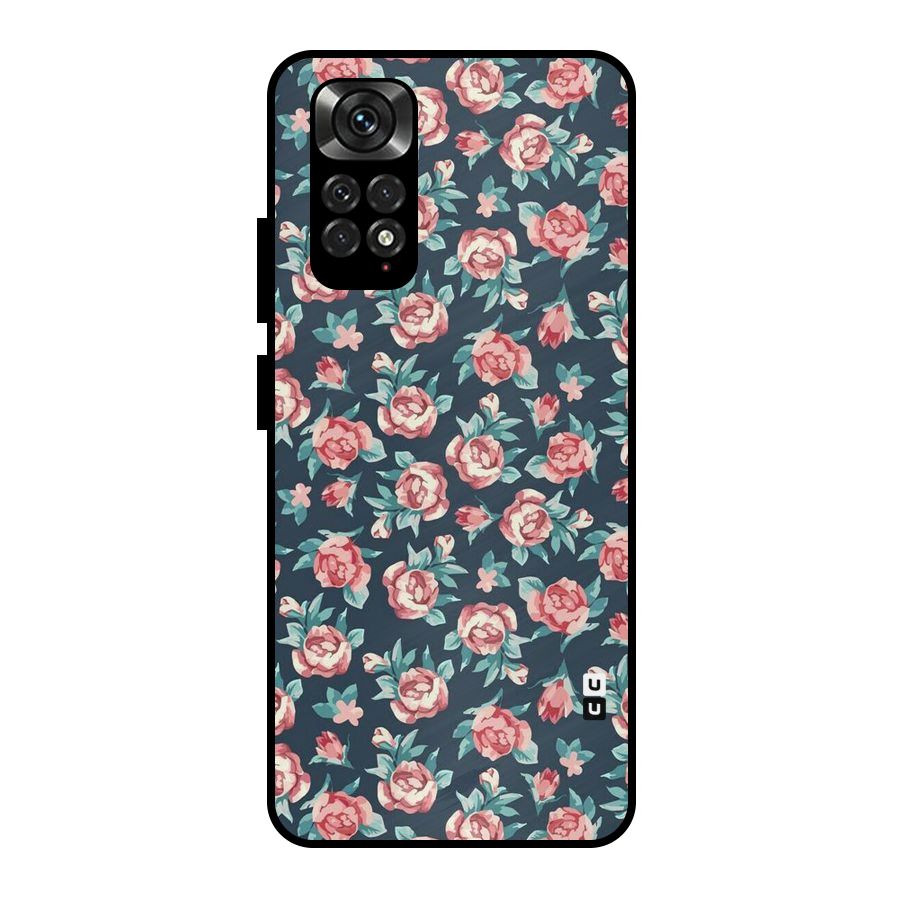 All Art Bloom Metal Back Case for Redmi Note 11 Pro Plus 5G