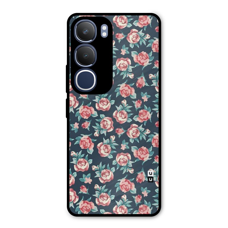 All Art Bloom Metal Back Case for Vivo Y29