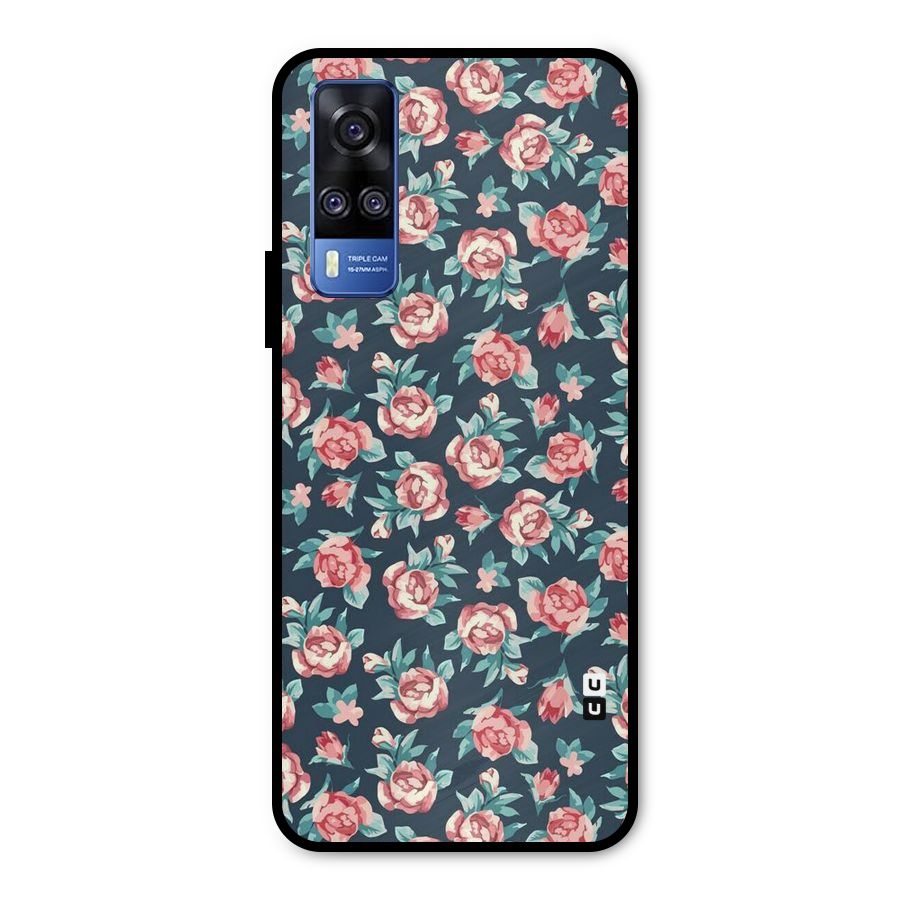 All Art Bloom Metal Back Case for Vivo Y31