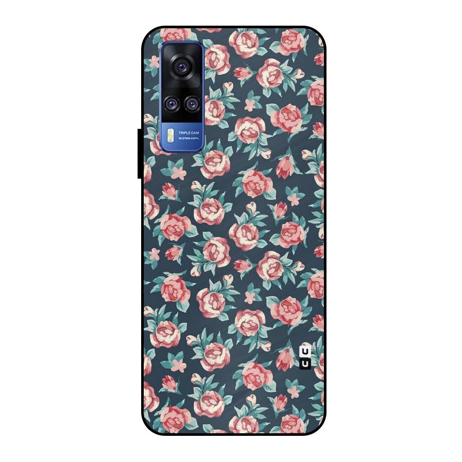 All Art Bloom Metal Back Case for Vivo Y51