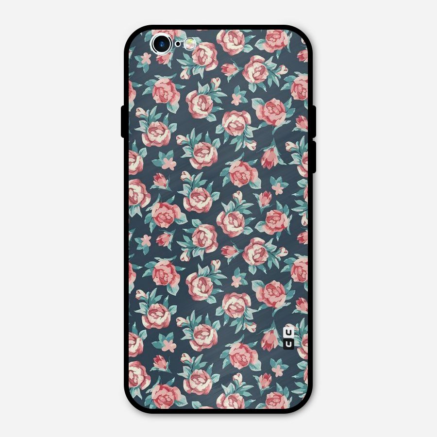 All Art Bloom Metal Back Case for iPhone 6 6s