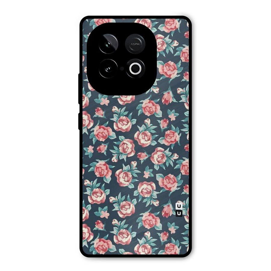 All Art Bloom Metal Back Case for iQOO Neo 10