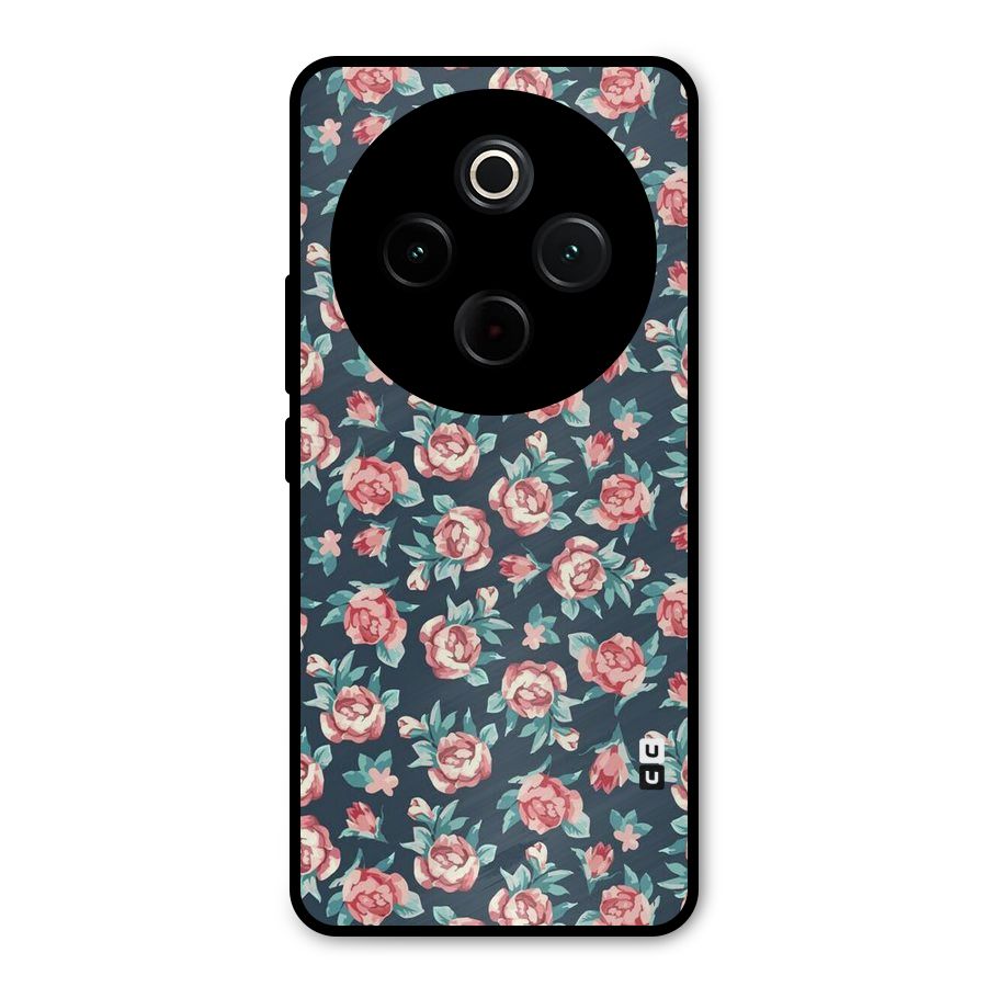All Art Bloom Metal Back Case for iQOO Z10