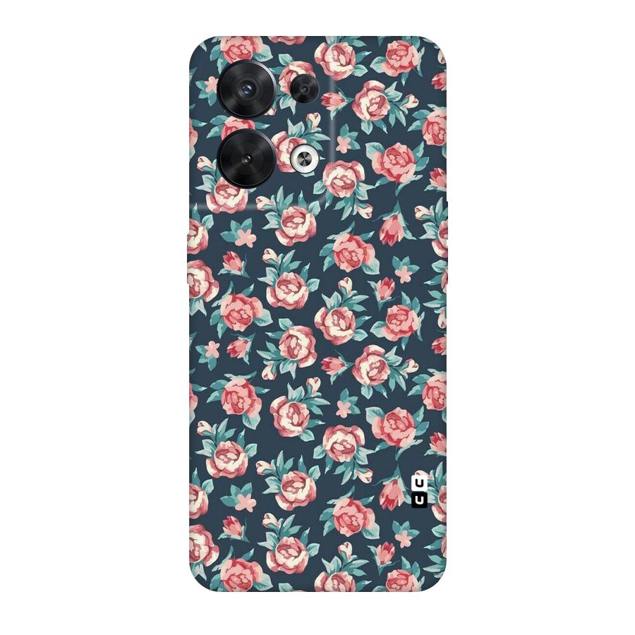 All Art Bloom Original Polycarbonate Back Case for Oppo Reno8 5G