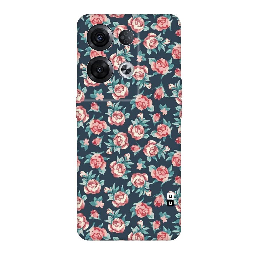 All Art Bloom Original Polycarbonate Back Case for Oppo Reno8 Pro 5G