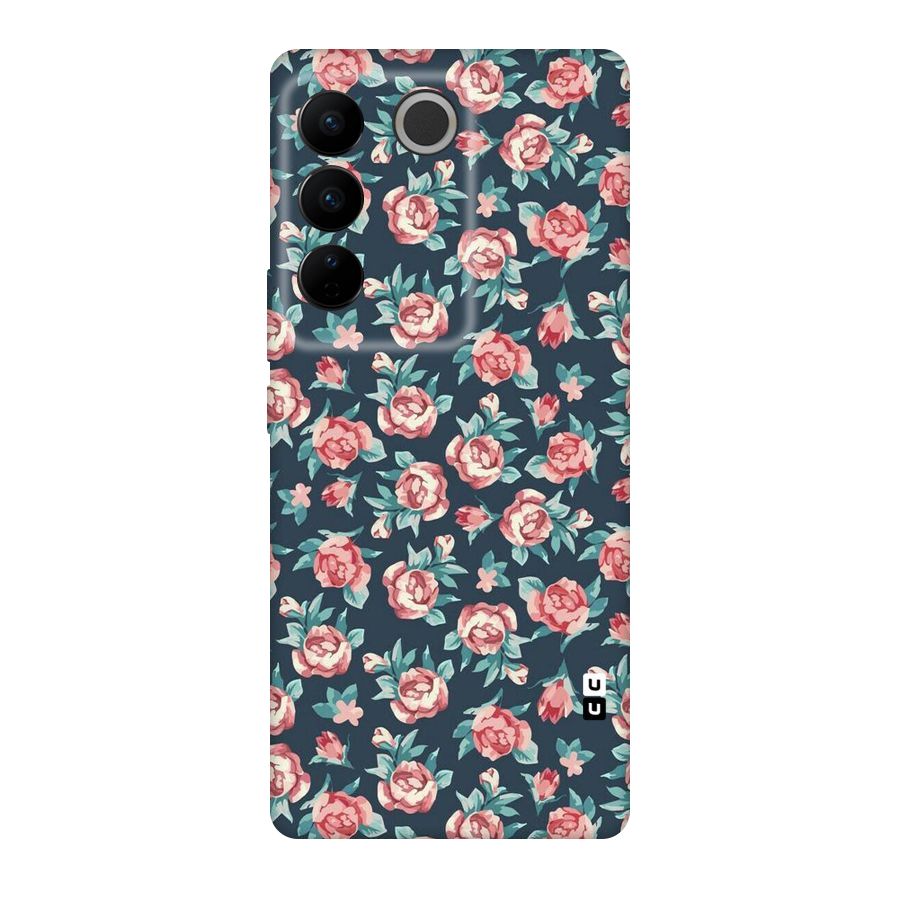 All Art Bloom Original Polycarbonate Back Case for Vivo V27