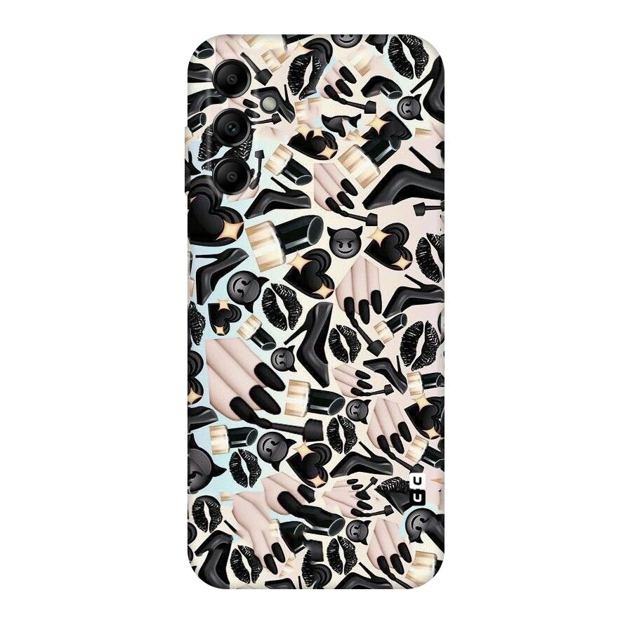 All Black Love Original Polycarbonate Back Case for Galaxy A14 5G