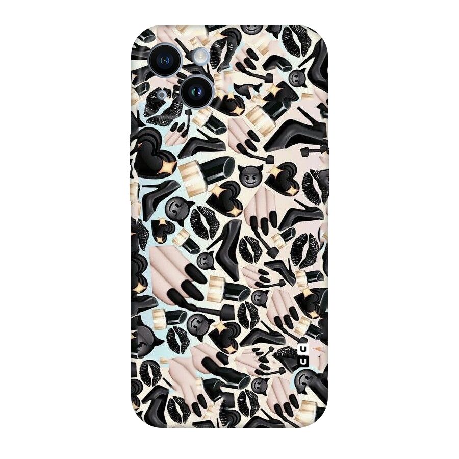 All Black Love Original Polycarbonate Back Case for iPhone 14