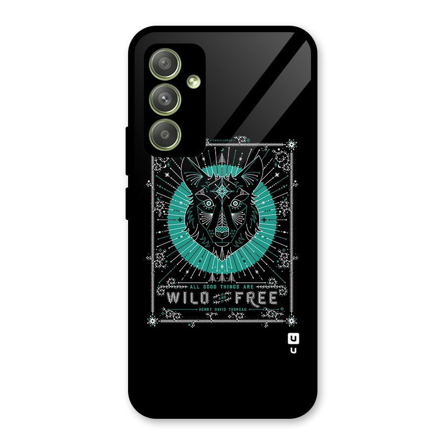 All Good Things Wild and Free Glass Back Case for Galaxy A54