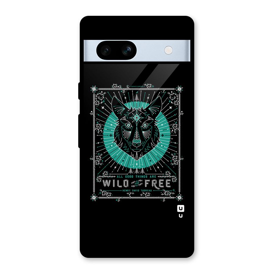 All Good Things Wild and Free Glass Back Case for Google Pixel 7a