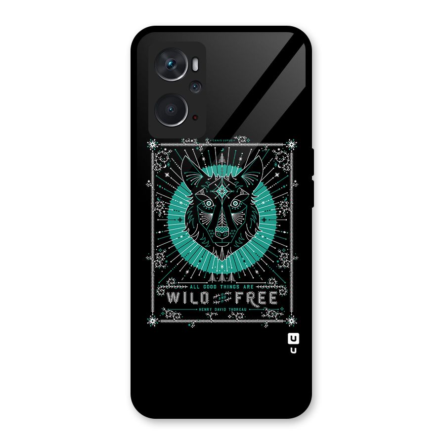 All Good Things Wild and Free Glass Back Case for Oppo K10 4G