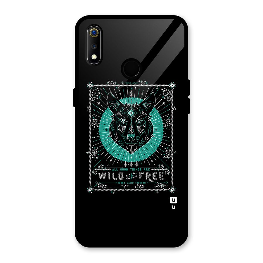 All Good Things Wild and Free Glass Back Case for Realme 3i