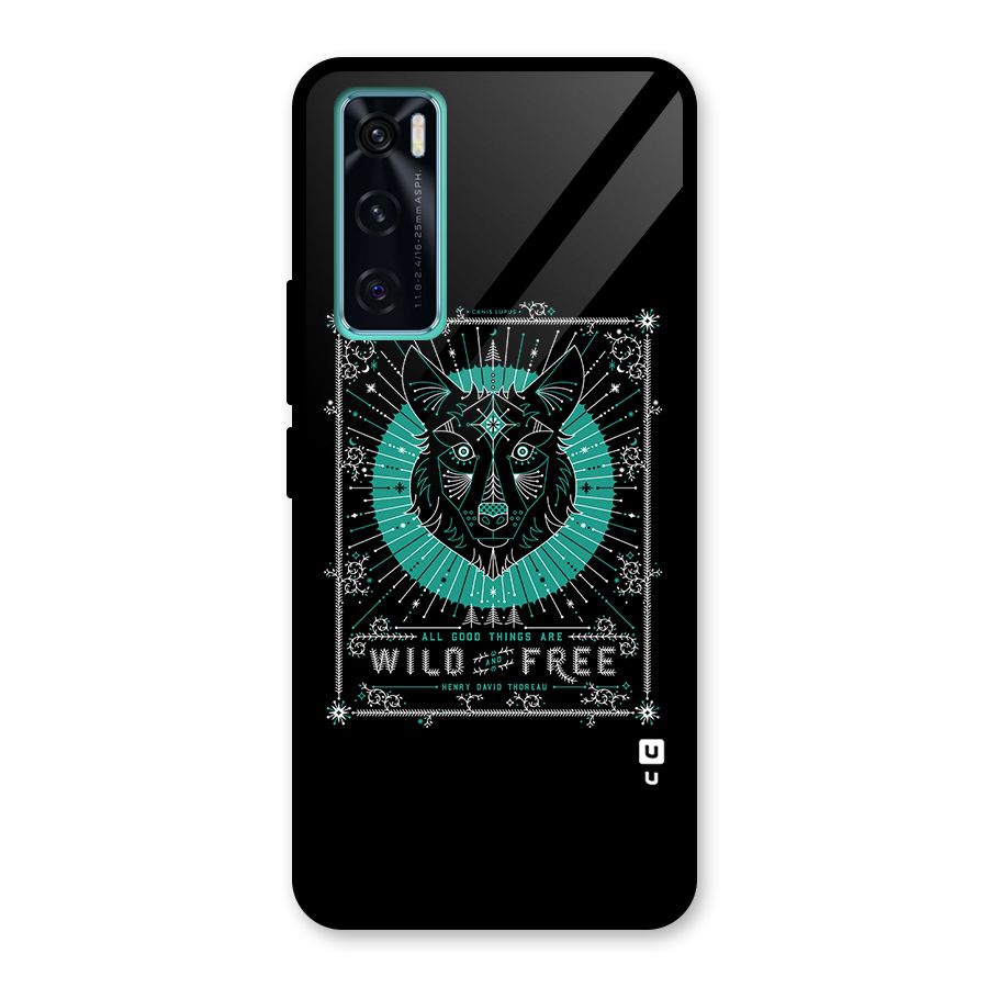 All Good Things Wild and Free Glass Back Case for Vivo V20 SE