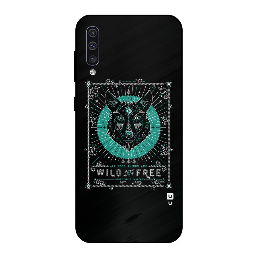 All Good Things Wild and Free Metal Back Case for Galaxy A50s