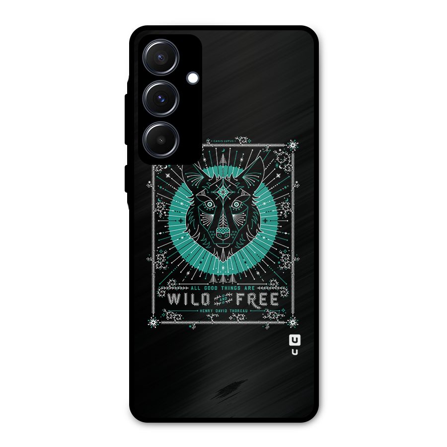 All Good Things Wild and Free Metal Back Case for Galaxy A55