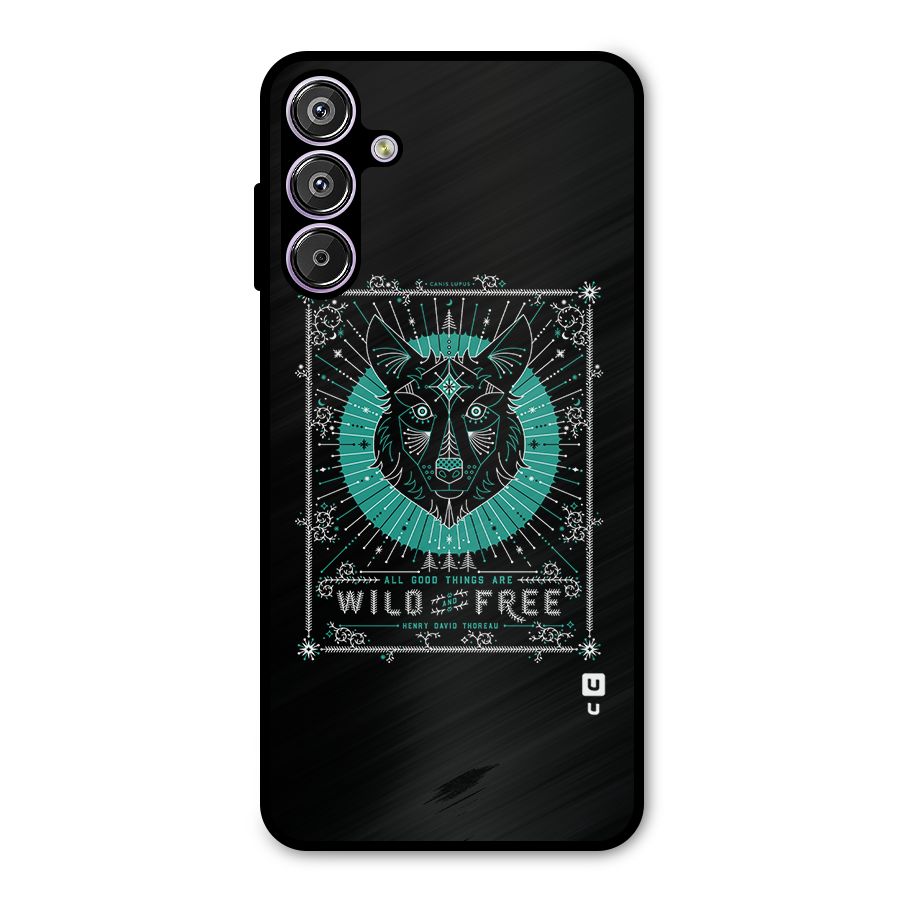 All Good Things Wild and Free Metal Back Case for Galaxy M15