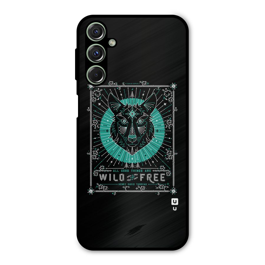 All Good Things Wild and Free Metal Back Case for Galaxy M34