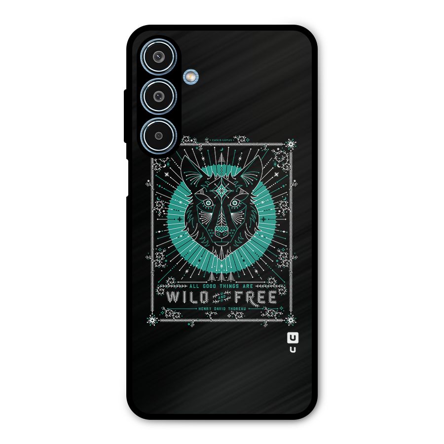 All Good Things Wild and Free Metal Back Case for Galaxy M35