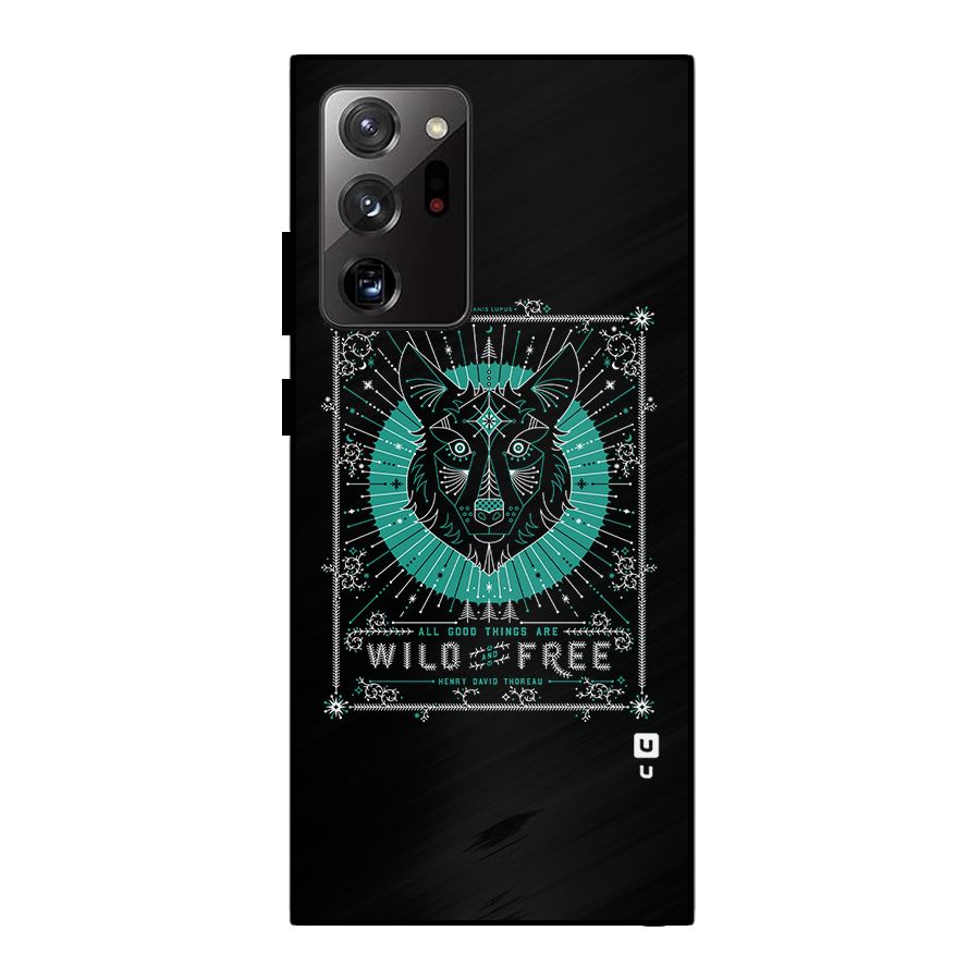 All Good Things Wild and Free Metal Back Case for Galaxy Note 20 Ultra