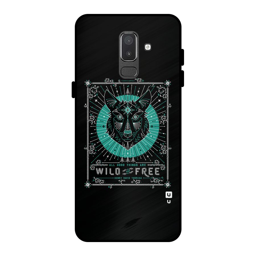 All Good Things Wild and Free Metal Back Case for Galaxy On8 (2018)