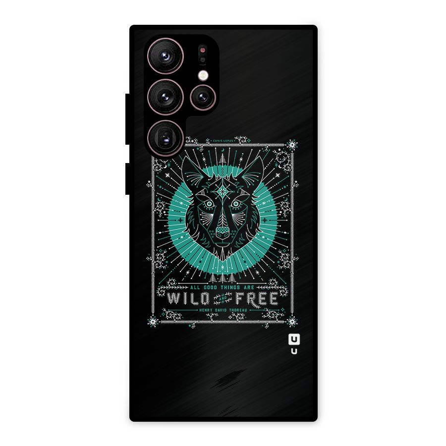 All Good Things Wild and Free Metal Back Case for Galaxy S22 Ultra 5G
