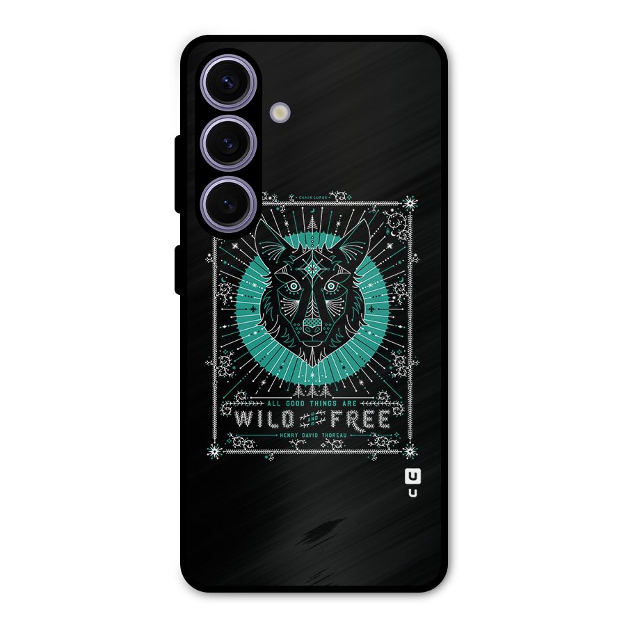 All Good Things Wild and Free Metal Back Case for Galaxy S24